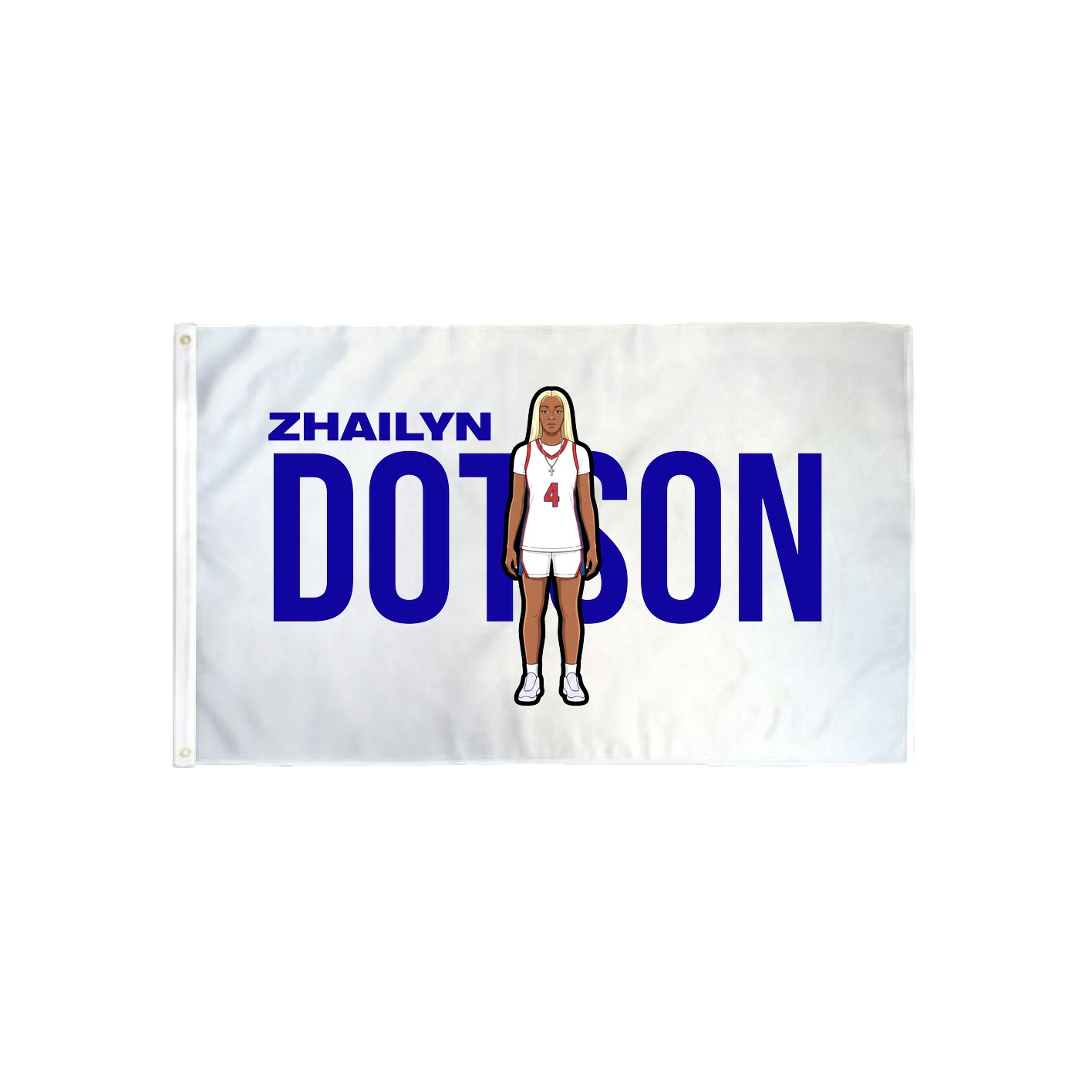 3x5 Flag — Player Name in Classic