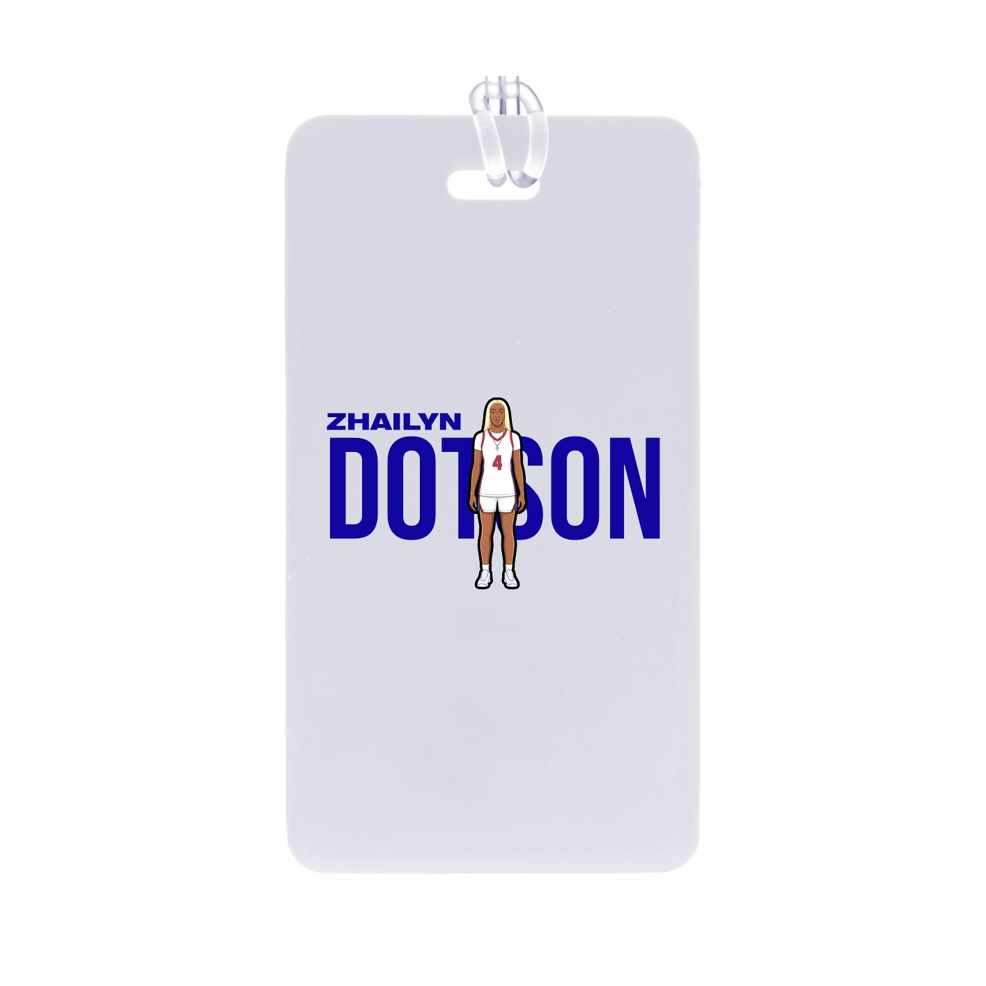 Bag Tag — Player Name in Classic