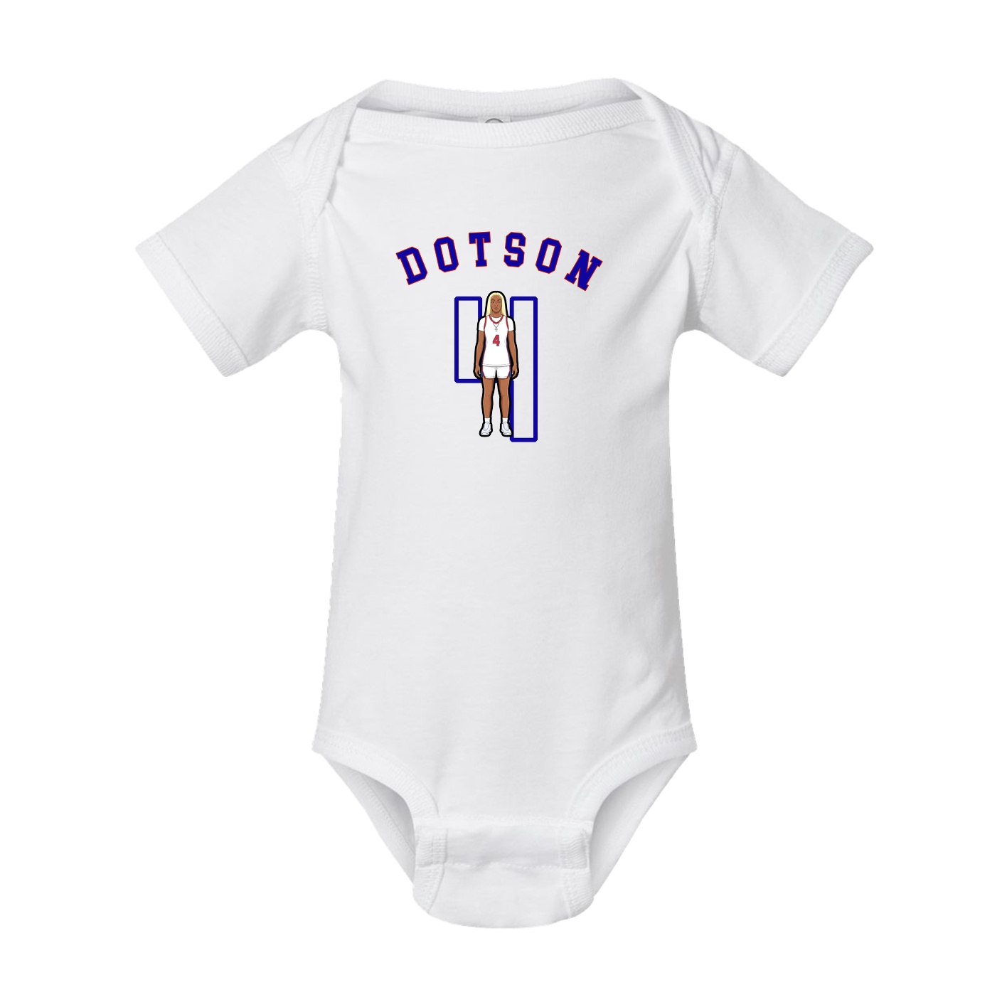 Baby Onesie — Shirsey Arch in White