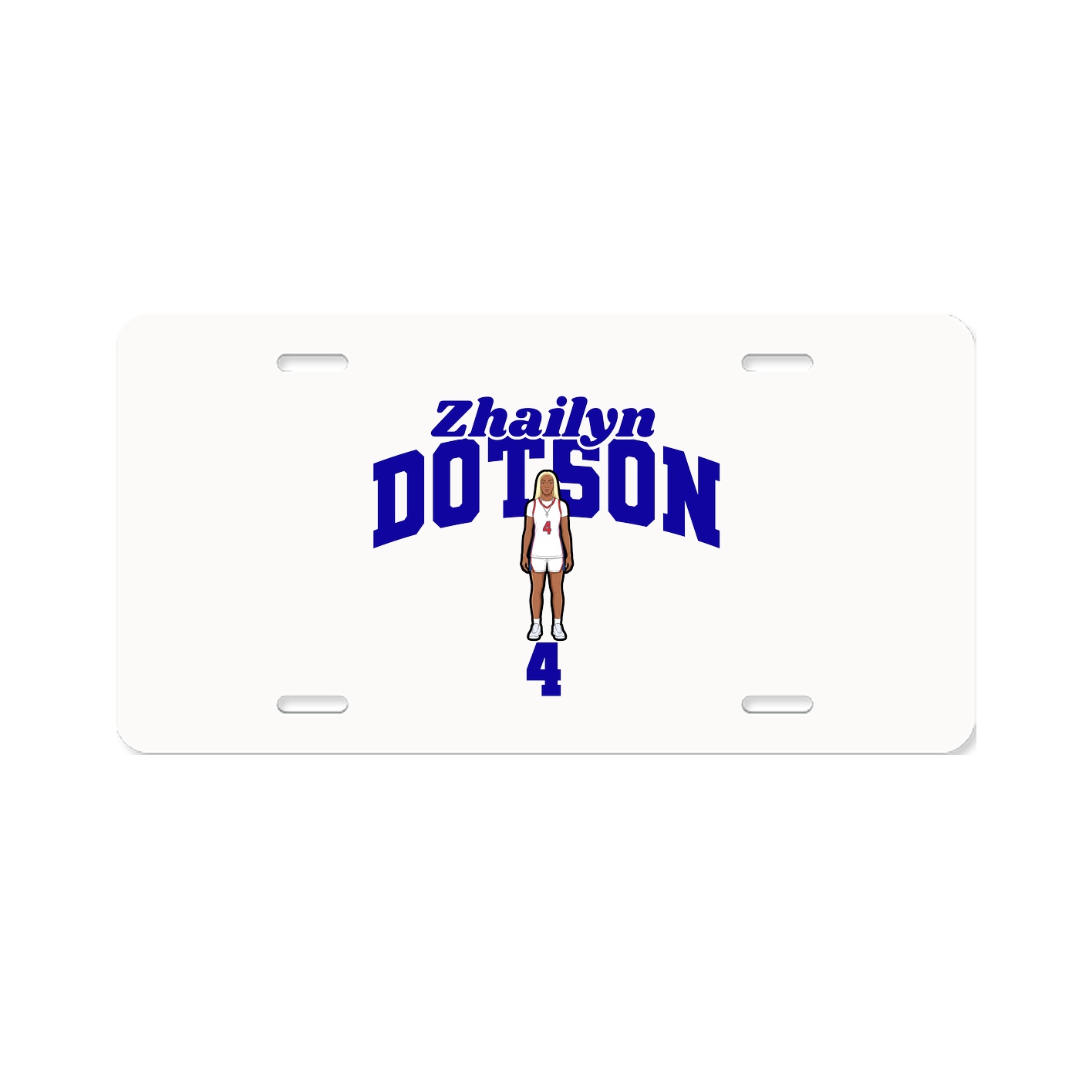 License Plate — Signature Arch in Classic