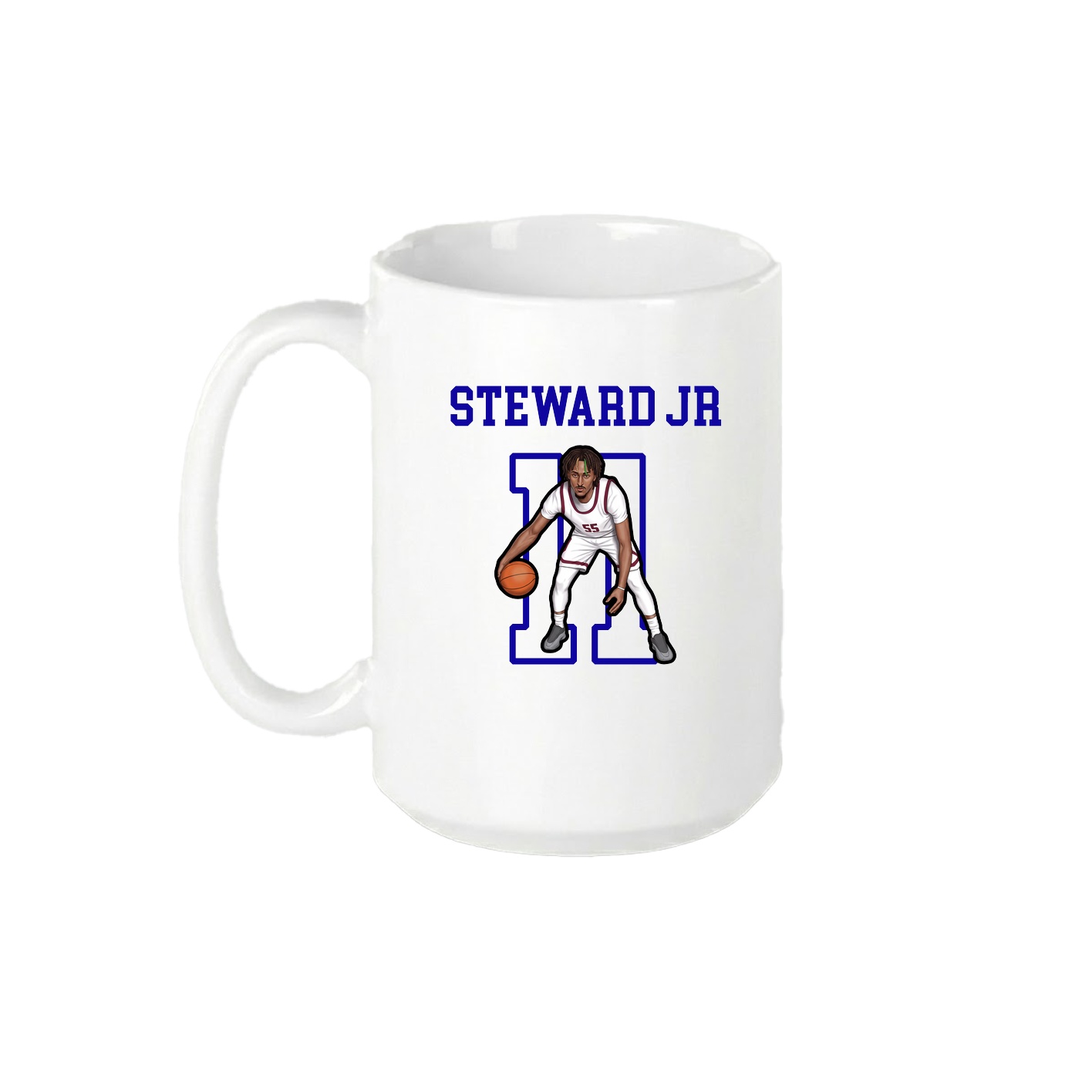 15oz Coffee Mug — Shirsey in White