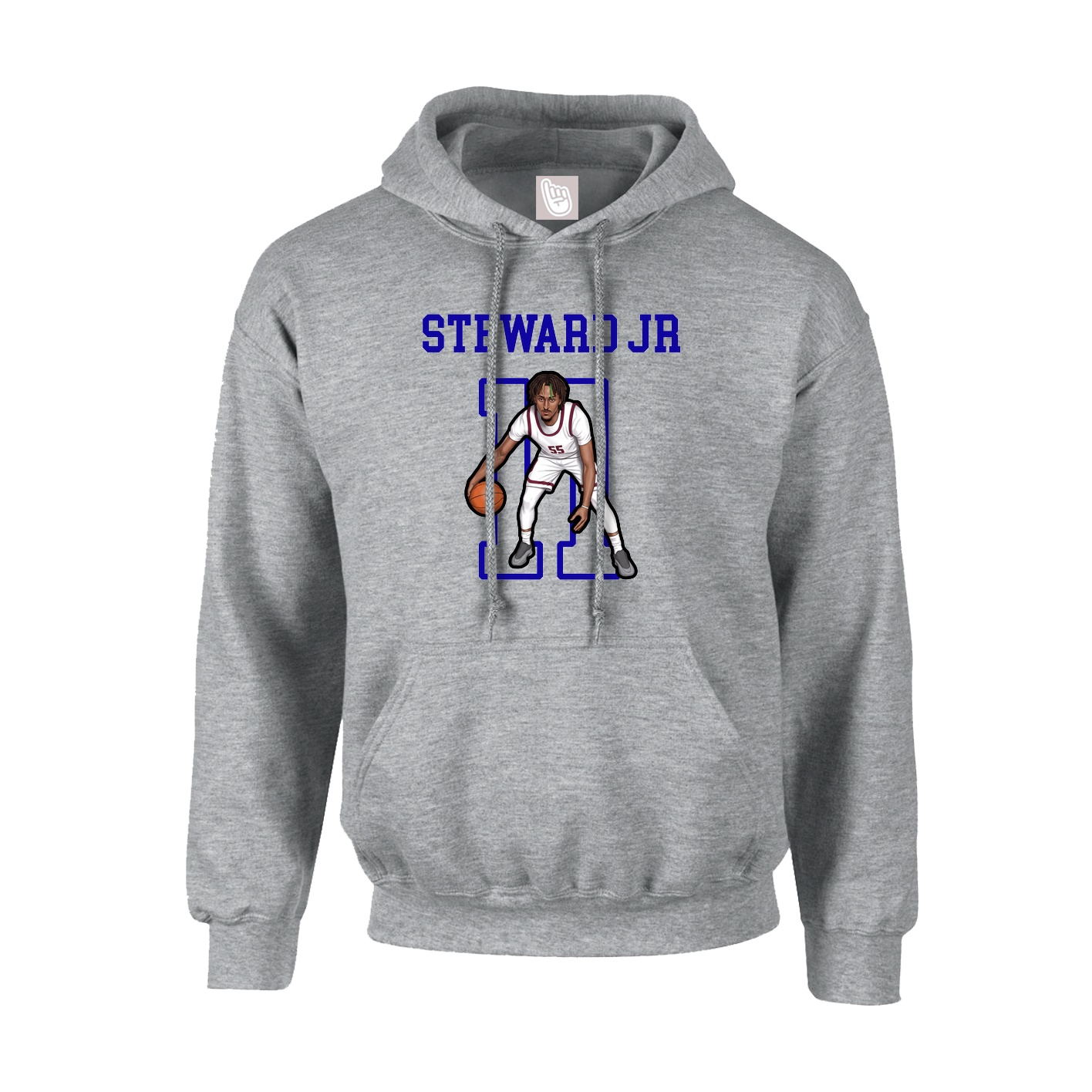 Hoodie — Shirsey in Grey