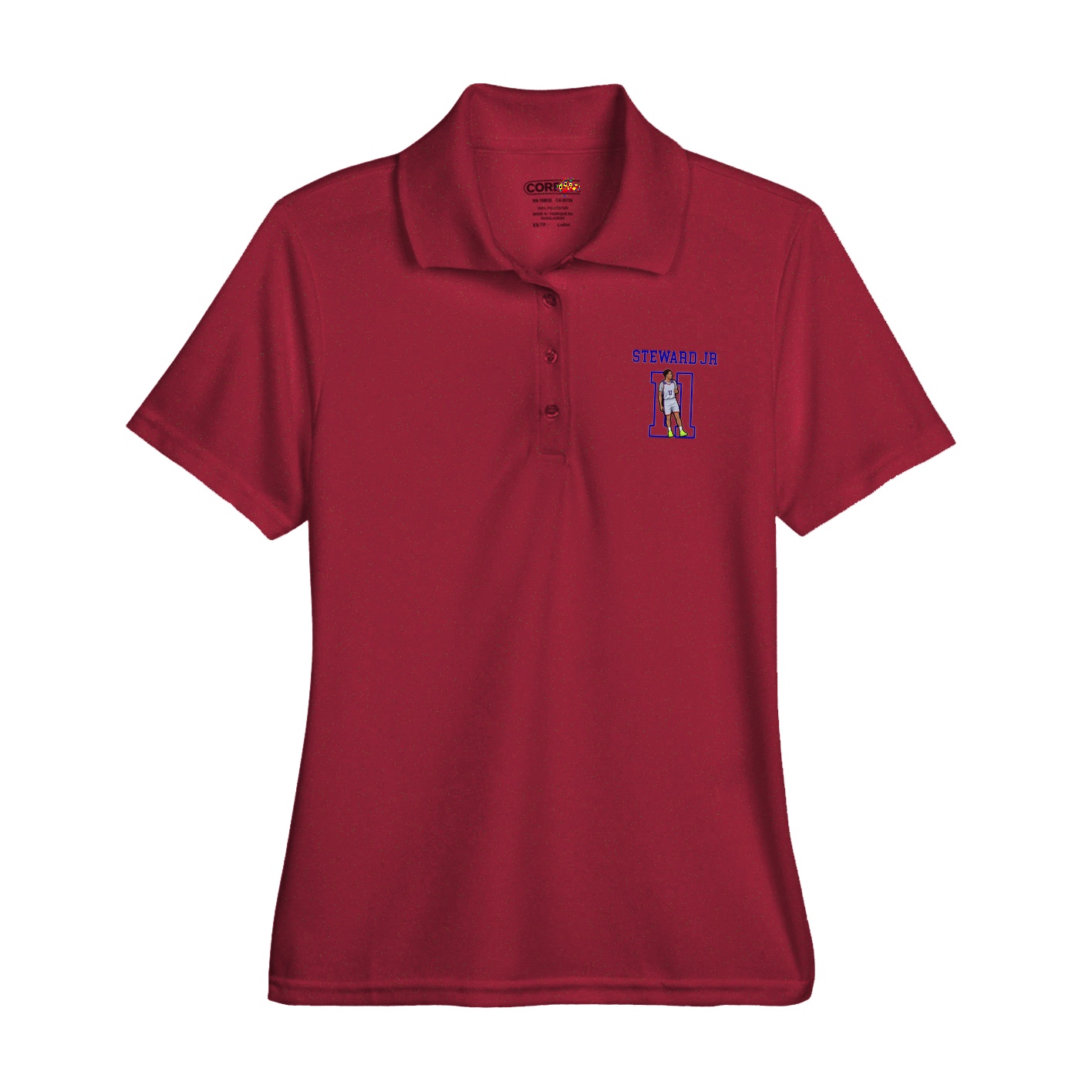 Womens Performance Polo — Shirsey in Red