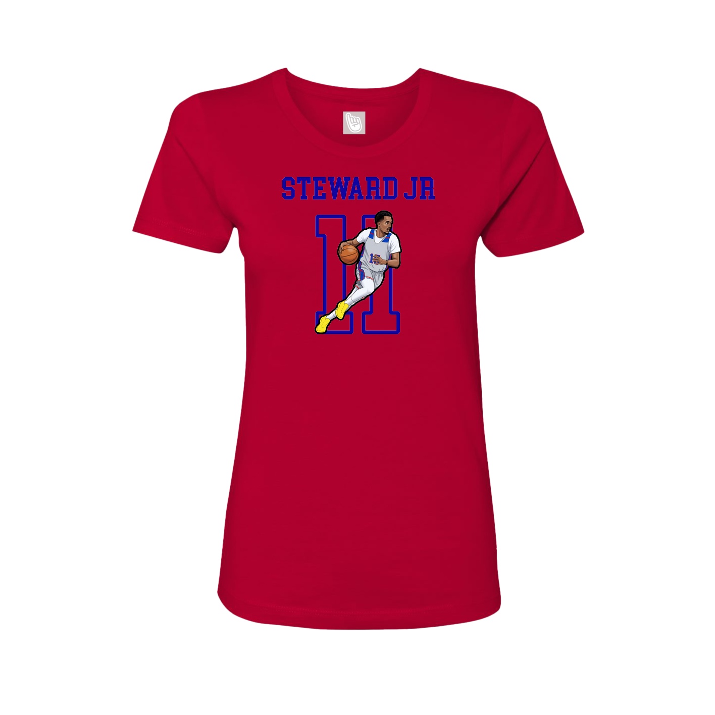 Fitted Women's Tee — Shirsey in Red