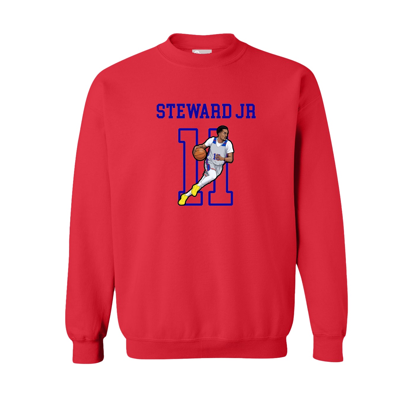 Fleece Crew — Shirsey in Red