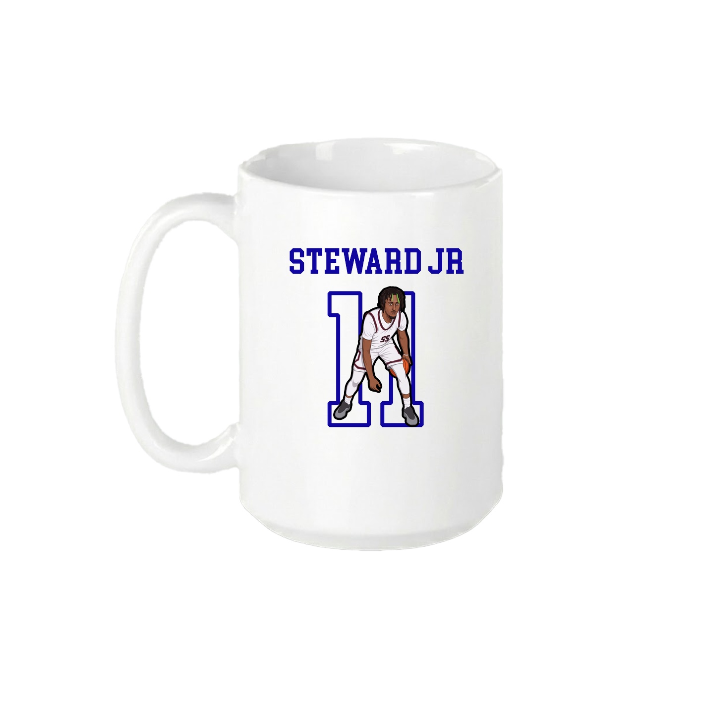 15oz Coffee Mug — Shirsey in White