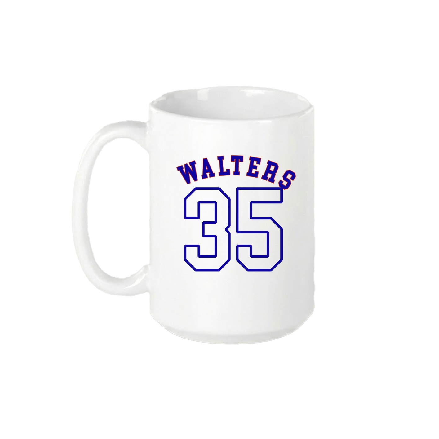 15oz Coffee Mug — Shirsey Arch in White