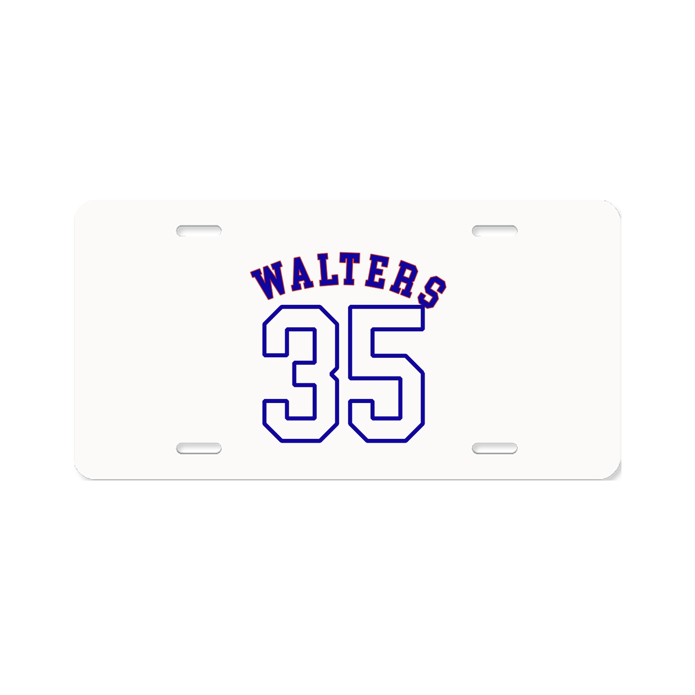 License Plate — Shirsey Arch in Classic