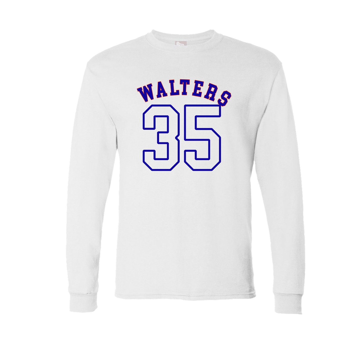 Long Sleeve Tee — Shirsey Arch in White