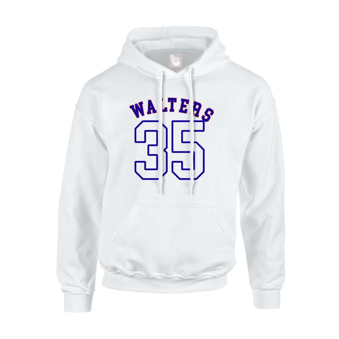 Youth Hoodie — Shirsey Arch in White