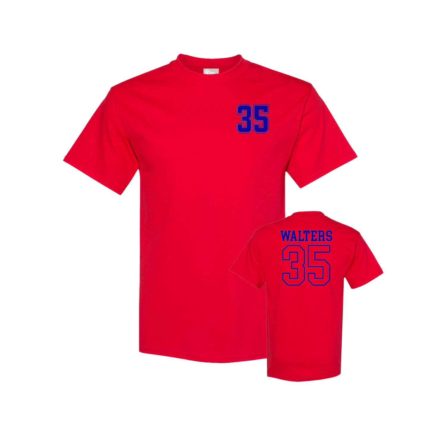 Tee — Chest Back in Red