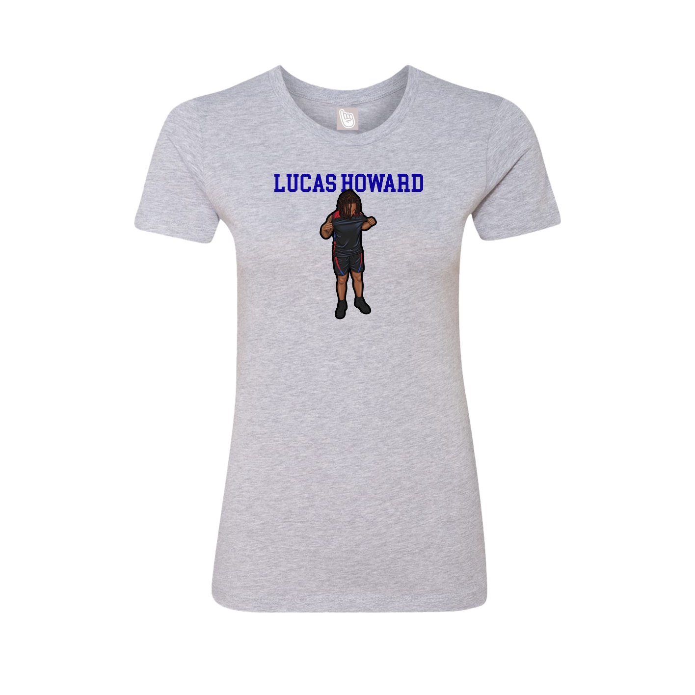 Fitted Women's Tee — Shirsey in Grey