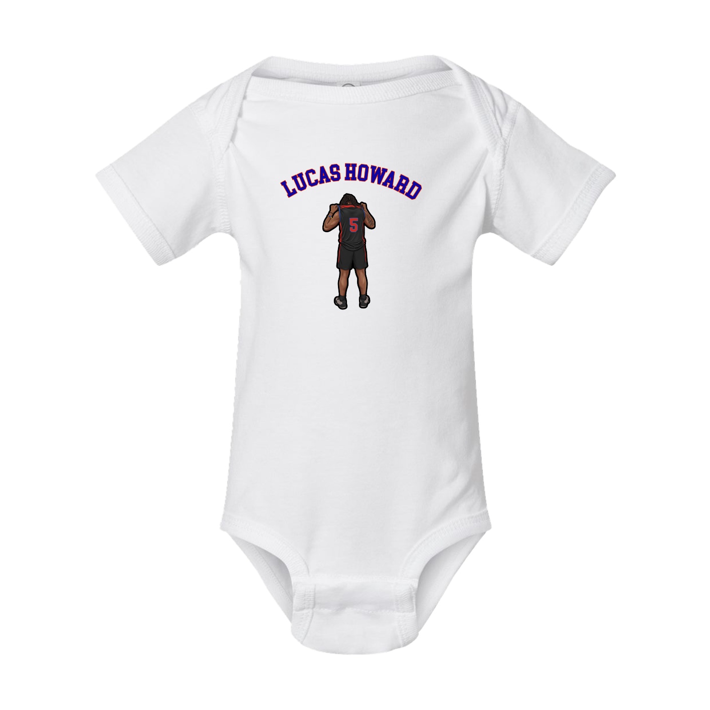 Baby Onesie — Shirsey Arch in White