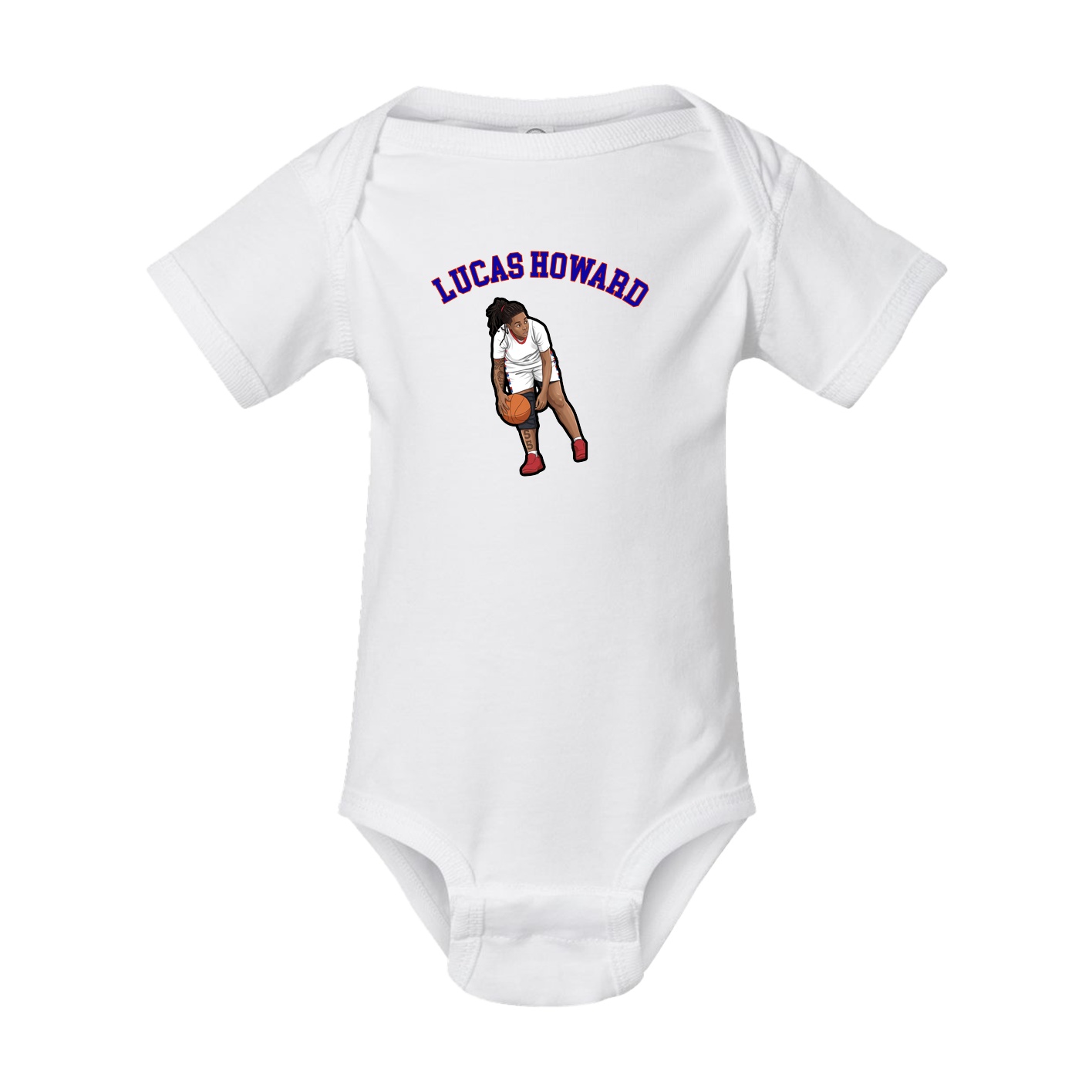 Baby Onesie — Shirsey Arch in White