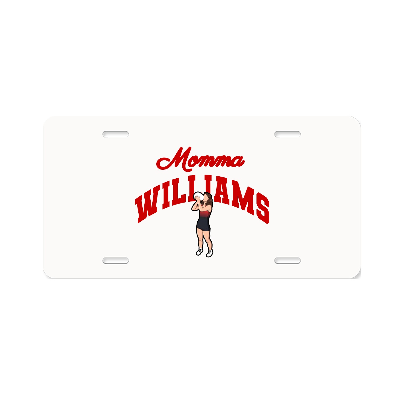 License Plate — Mothers Day Arch in Classic