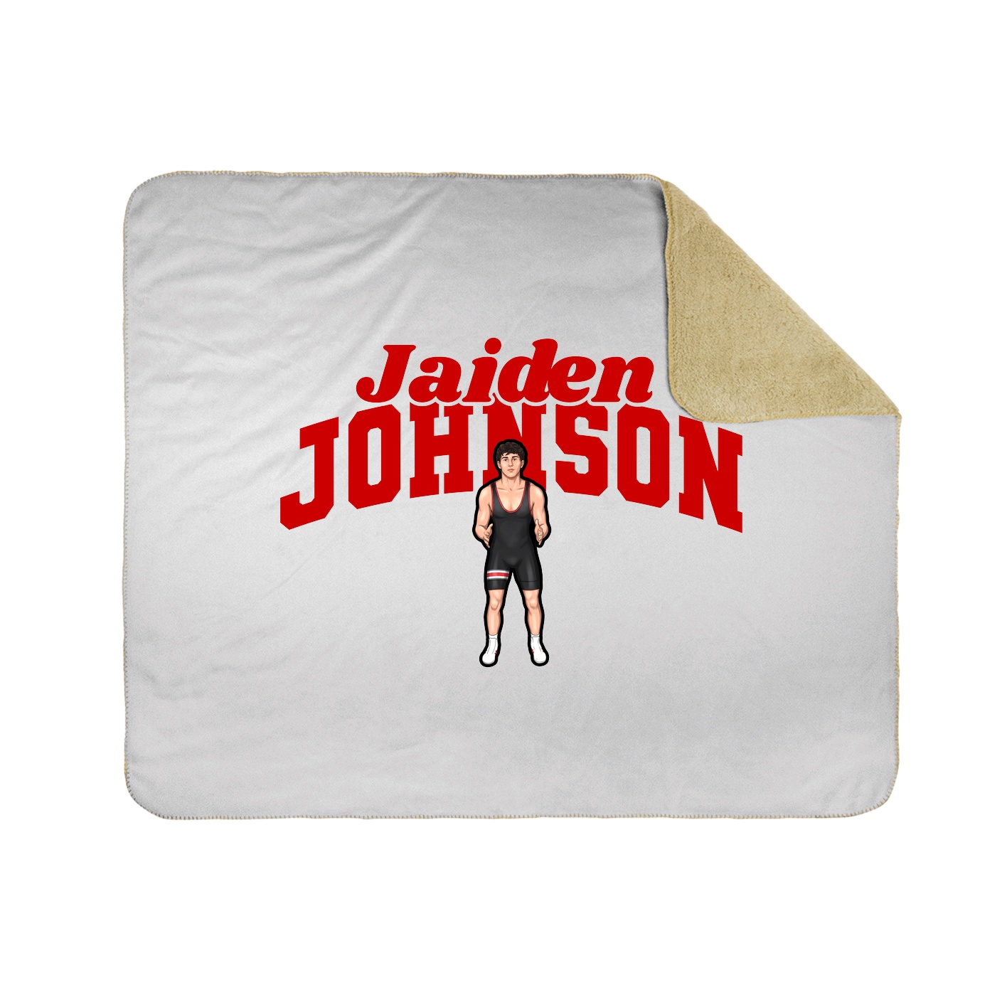 Throw Blanket — Signature Arch in White