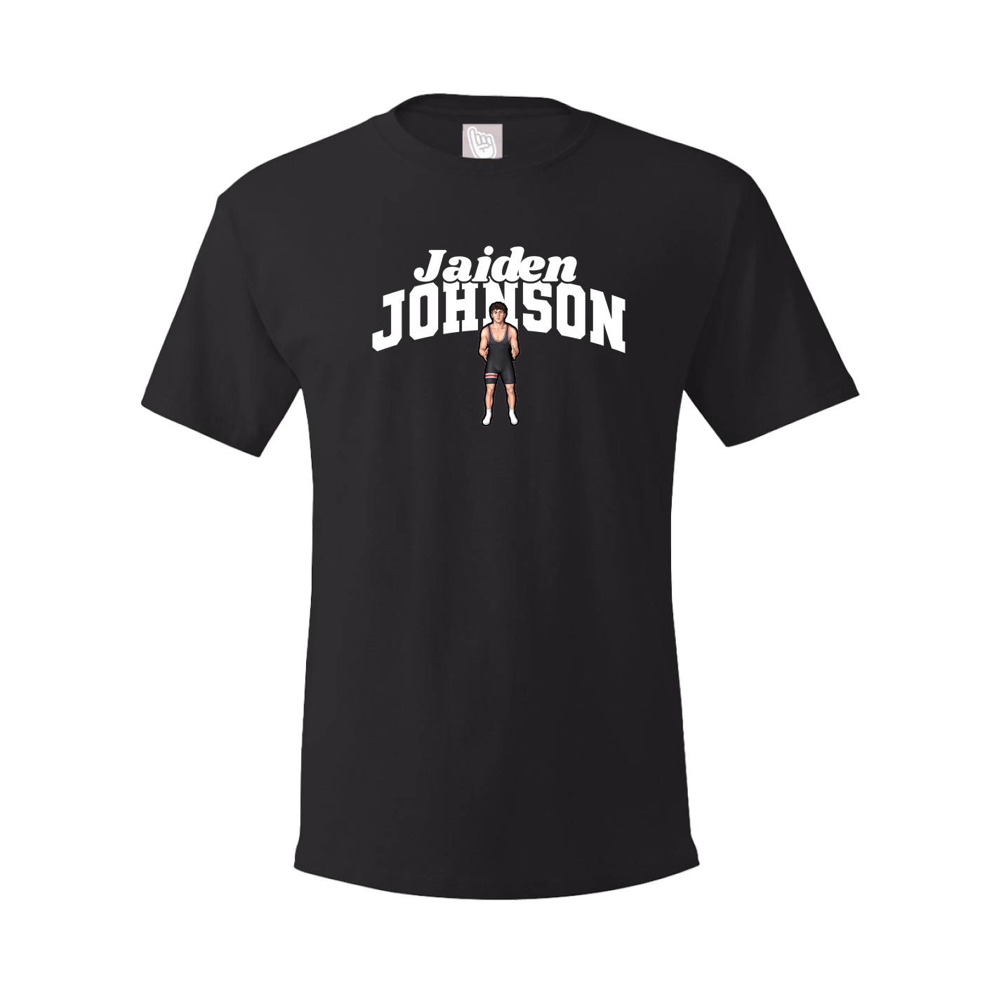 Youth Tee — Signature Arch in Black