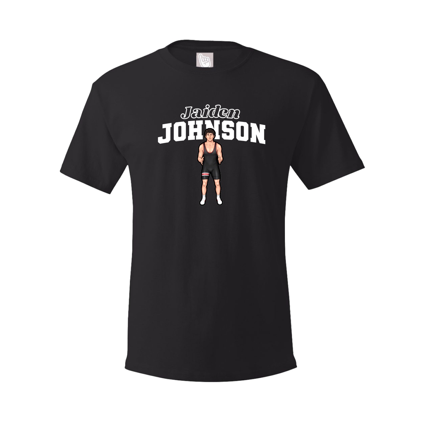 Tee — Name Arch in Black