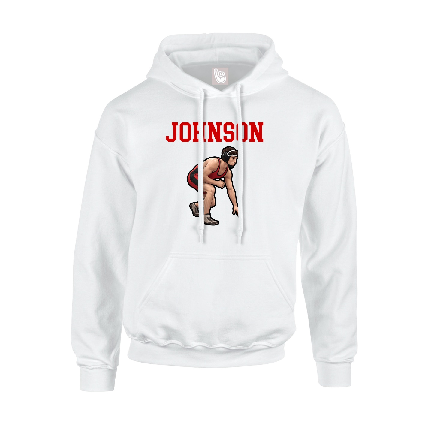 Youth Hoodie — Shirsey in White