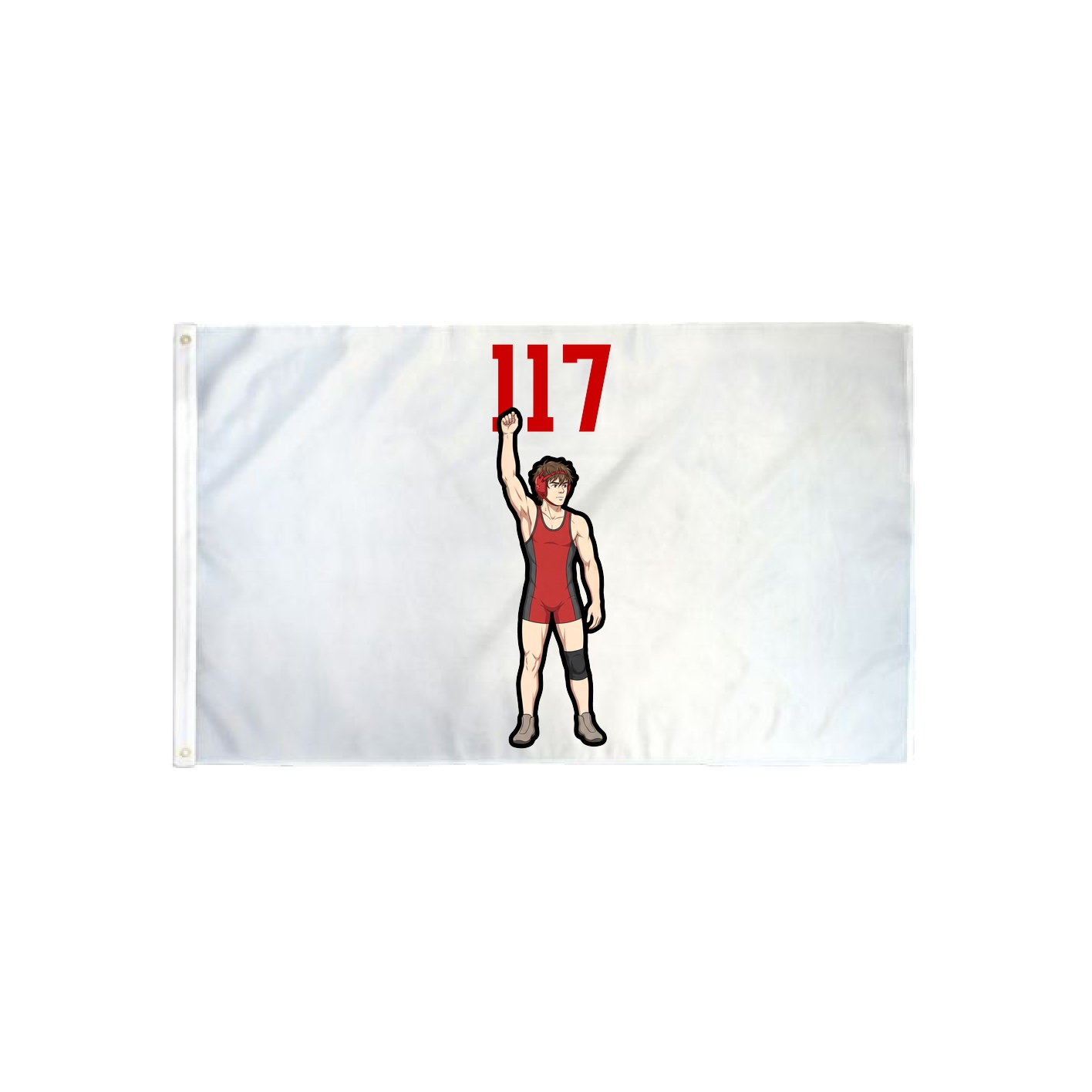 3x5 Flag — Number Top in Classic