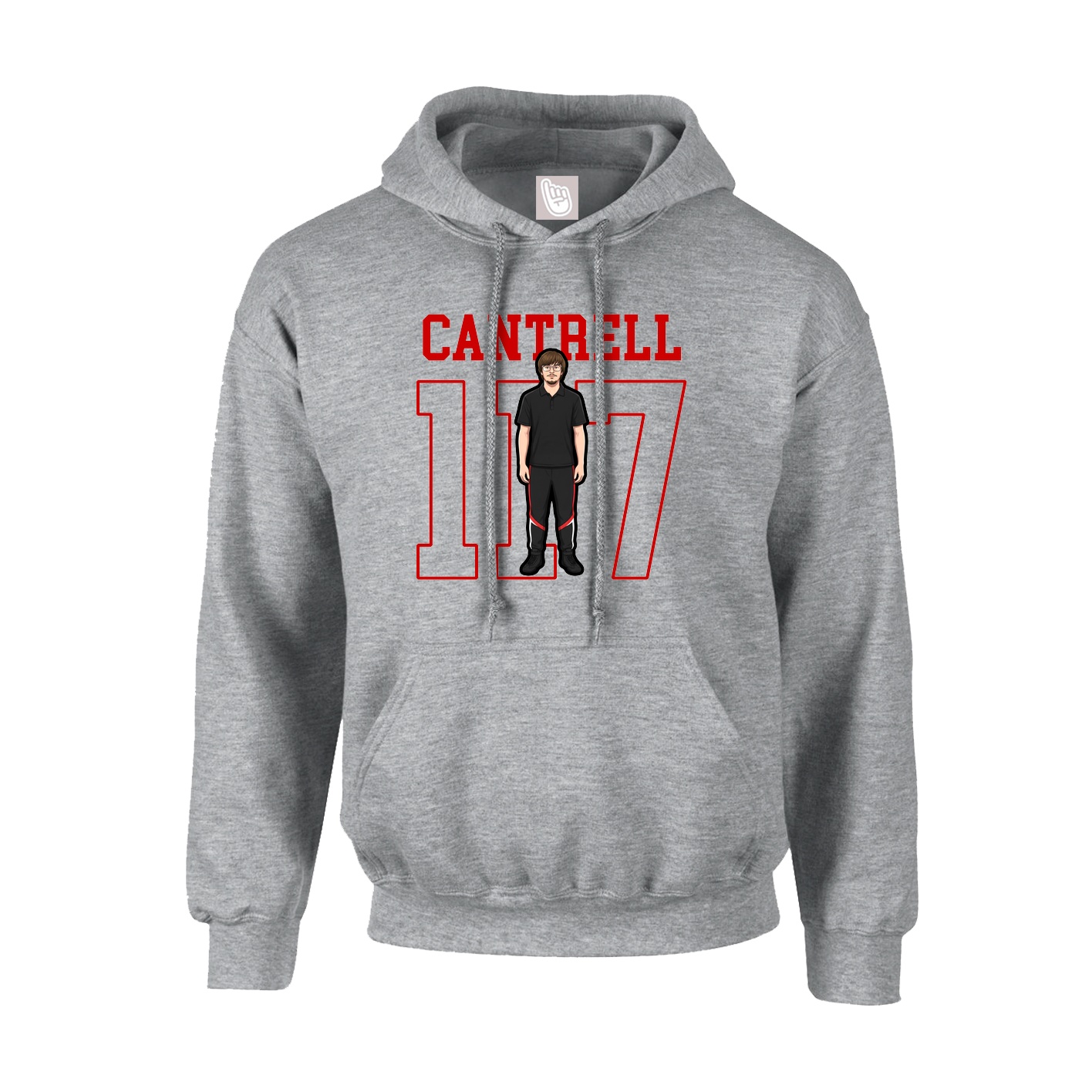 Youth Hoodie — Shirsey in Grey