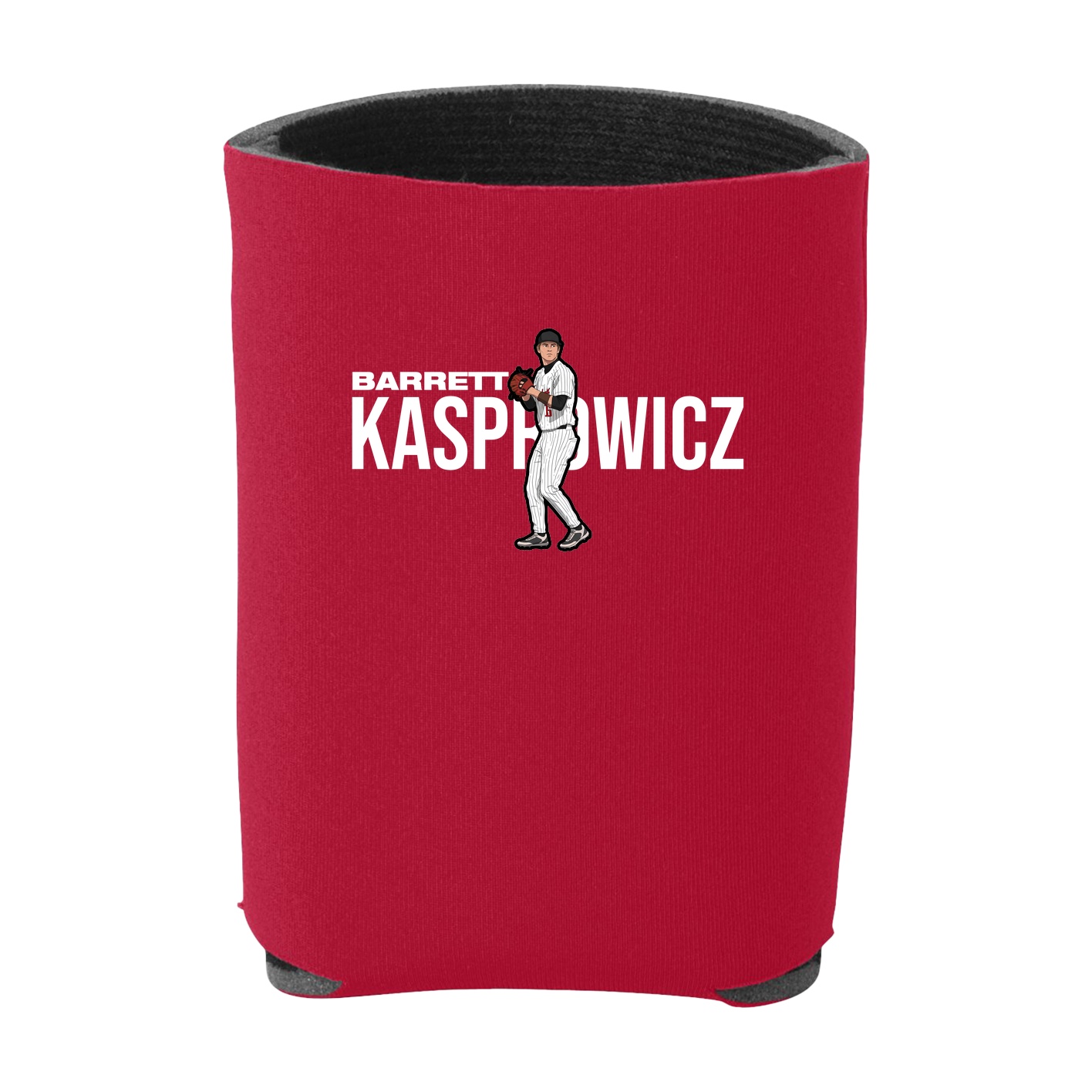 Can Holder — Player Name in Red