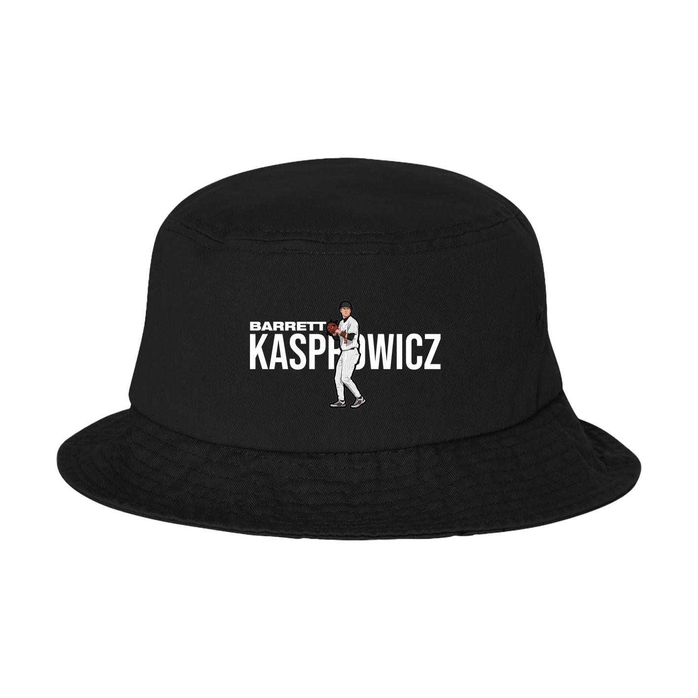 Bucket Cap — Player Name in Black