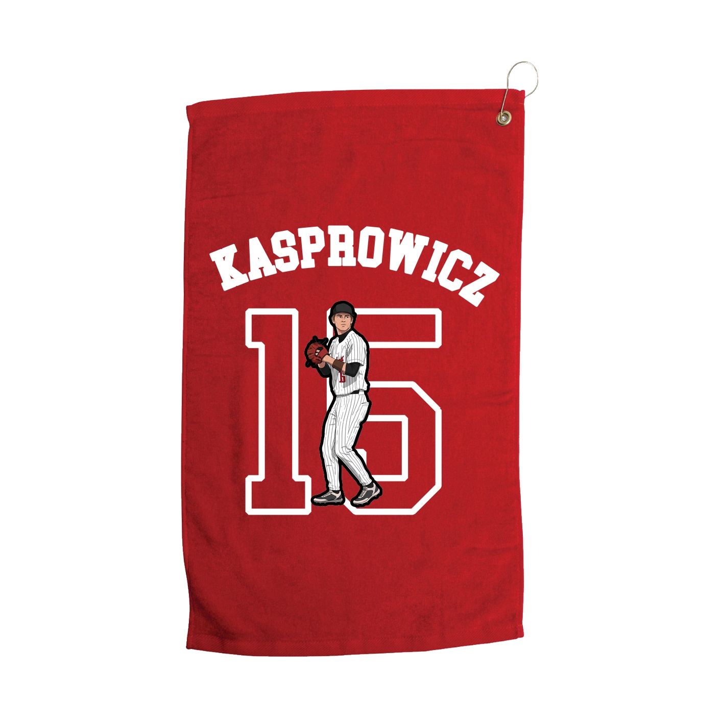 Golf Towel — Shirsey Arch in Red