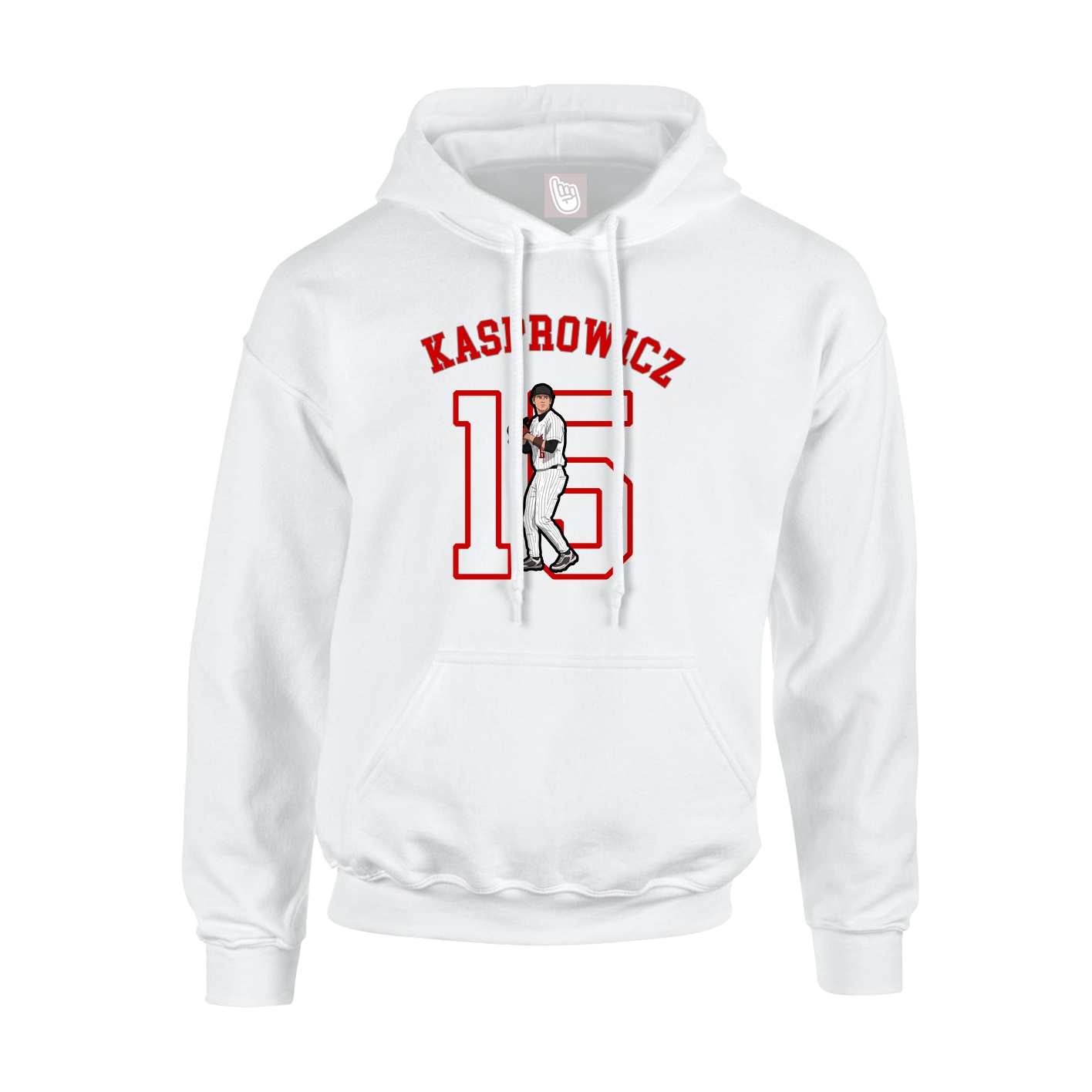 Hoodie — Shirsey Arch in White