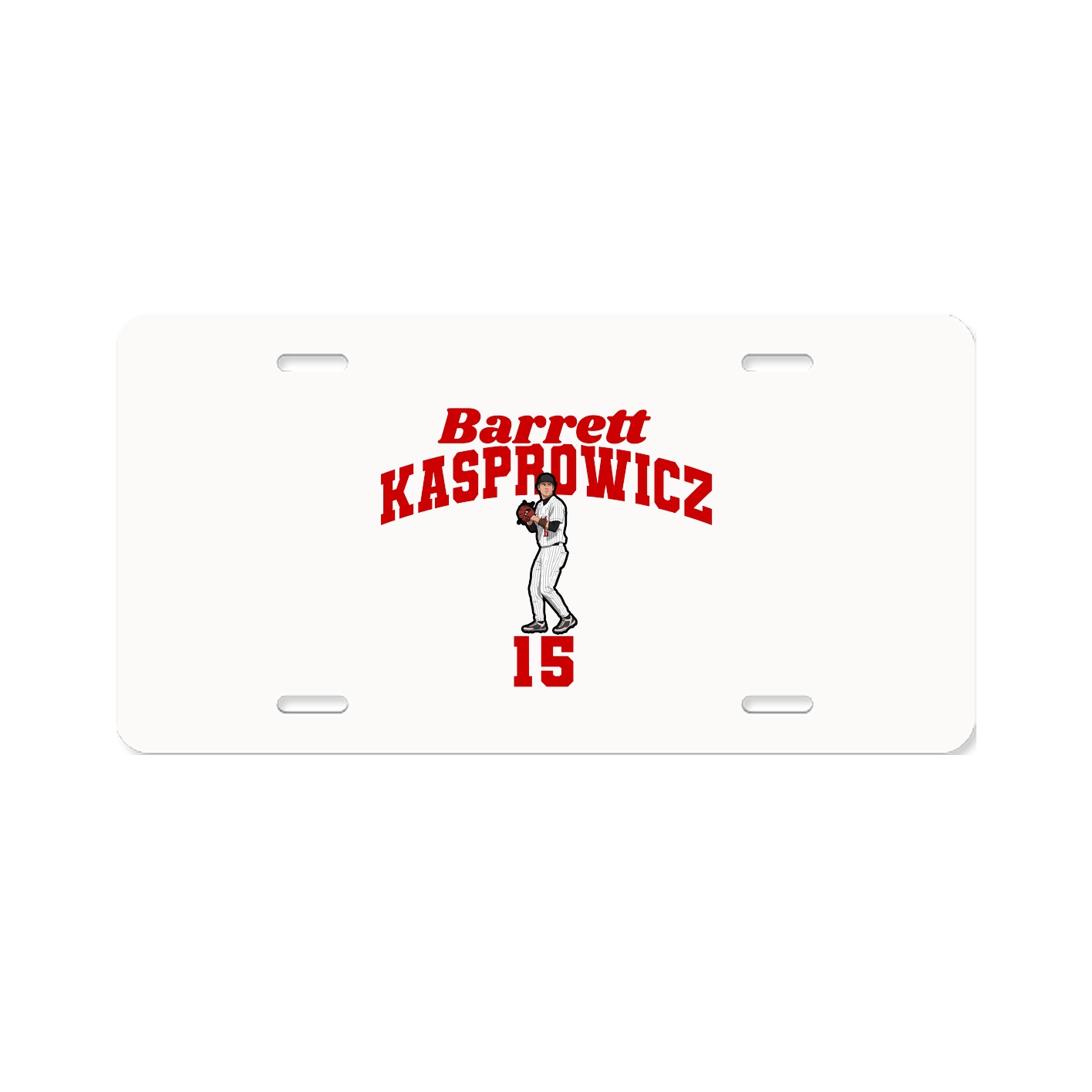License Plate — Signature Arch in Classic
