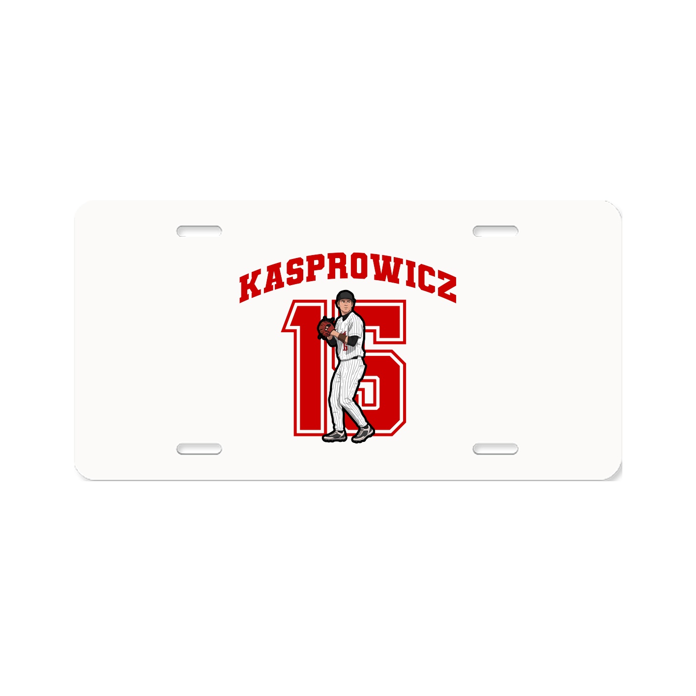 License Plate — Number in Classic