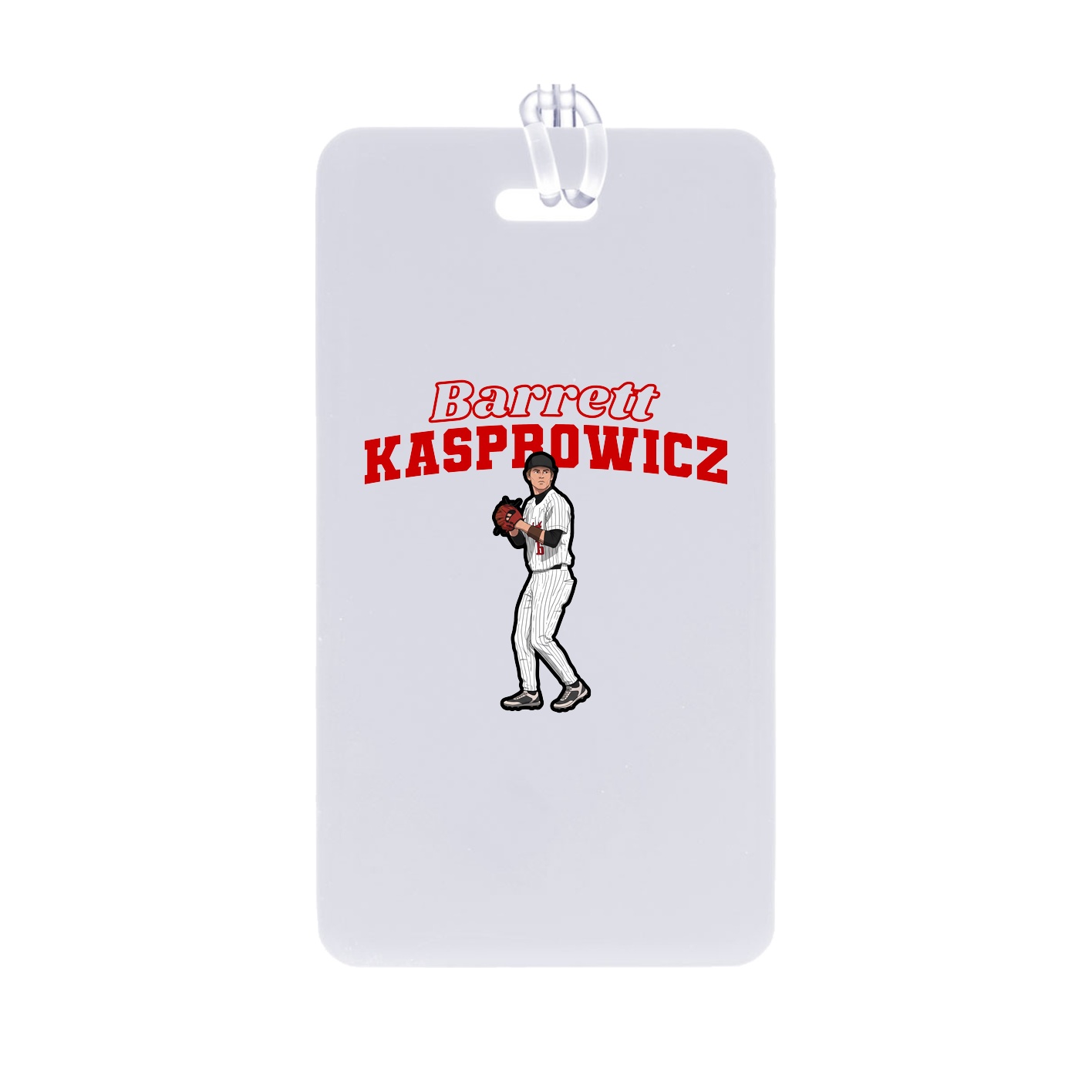 Bag Tag — Name Arch in Classic