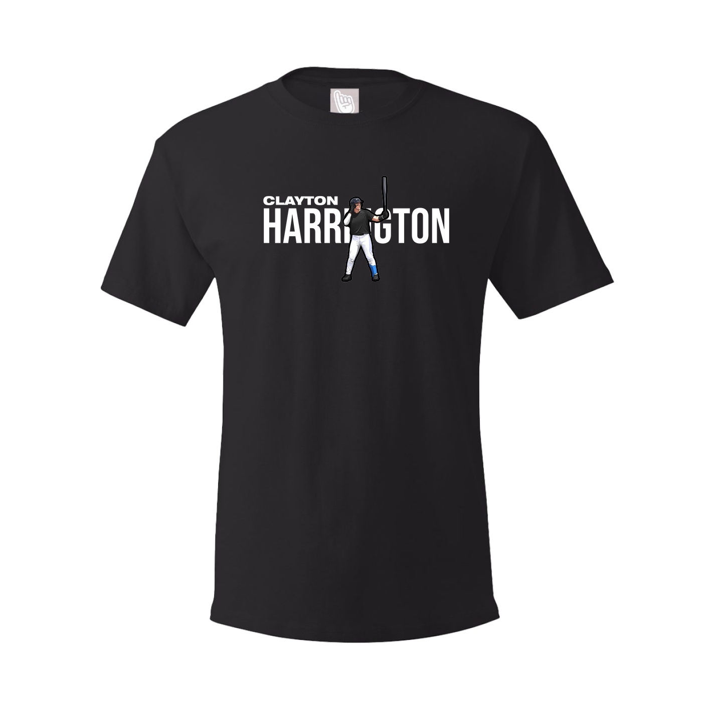 Youth Tee — Player Name in Black