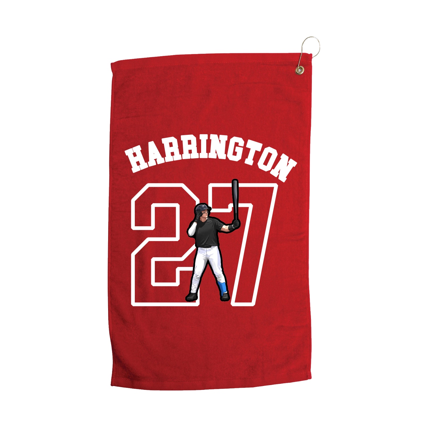 Golf Towel — Shirsey Arch in Red