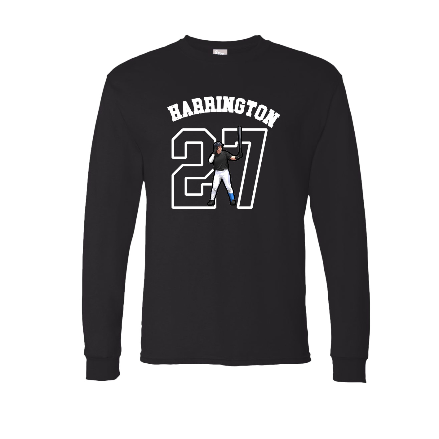 Long Sleeve Tee — Shirsey Arch in Black