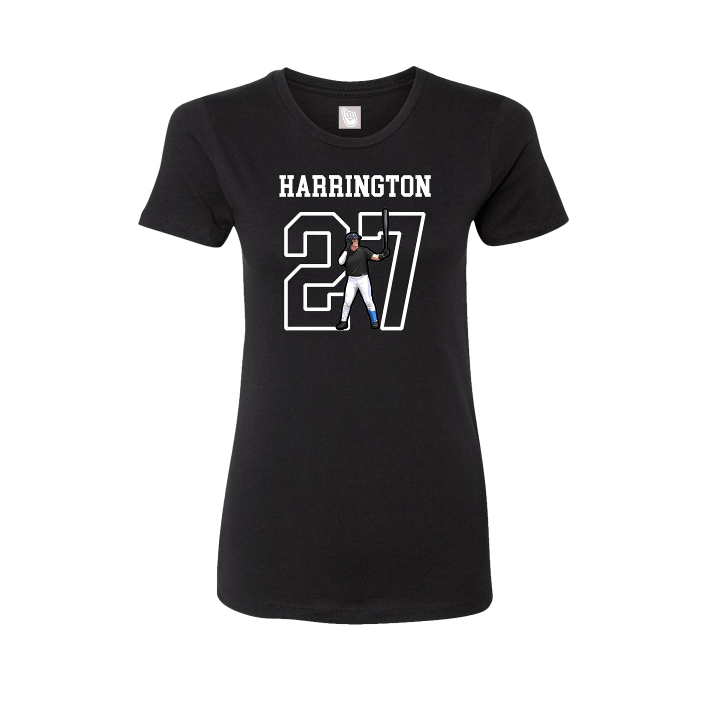 Fitted Women's Tee — Shirsey in Black