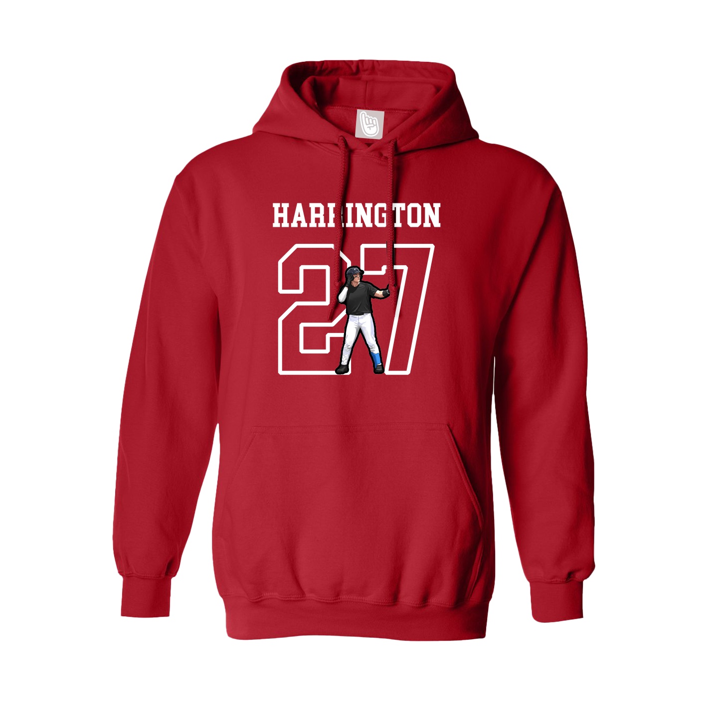 Youth Hoodie — Shirsey in Red