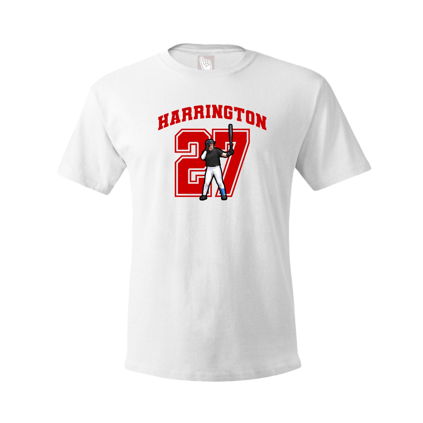Tee — Number in White