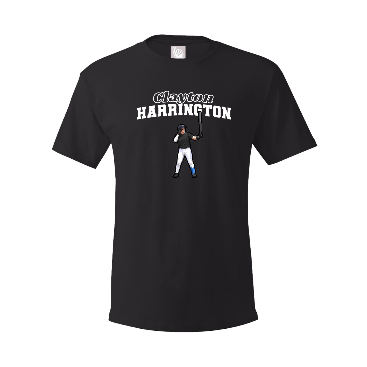 Youth Tee — Name Arch in Black