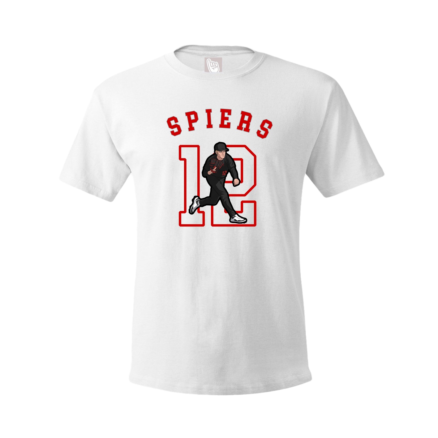 Tee — Shirsey Arch in White