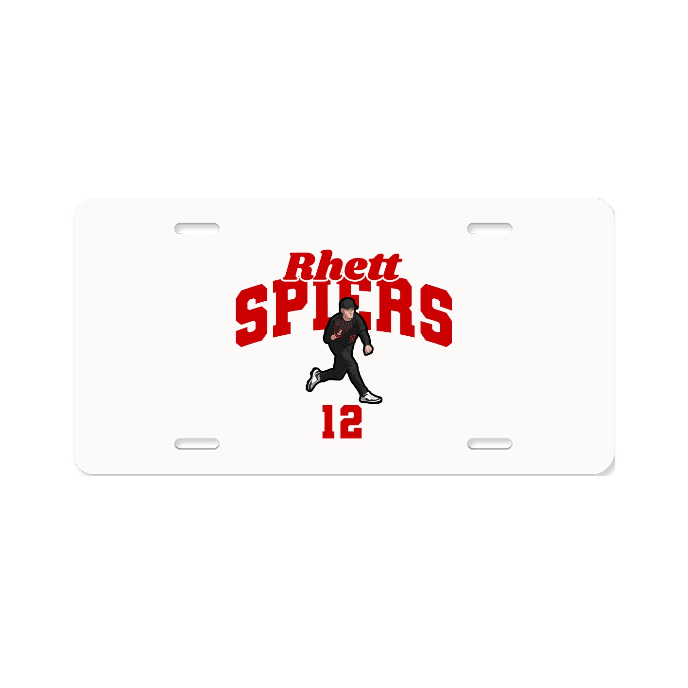 License Plate — Signature Arch in Classic