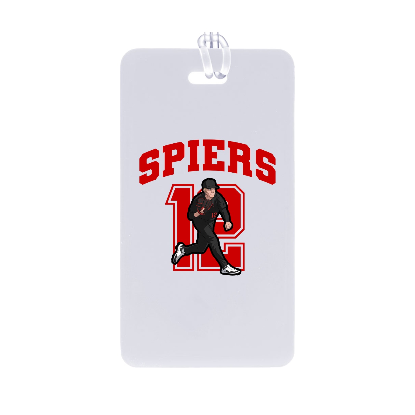 Bag Tag — Number in Classic