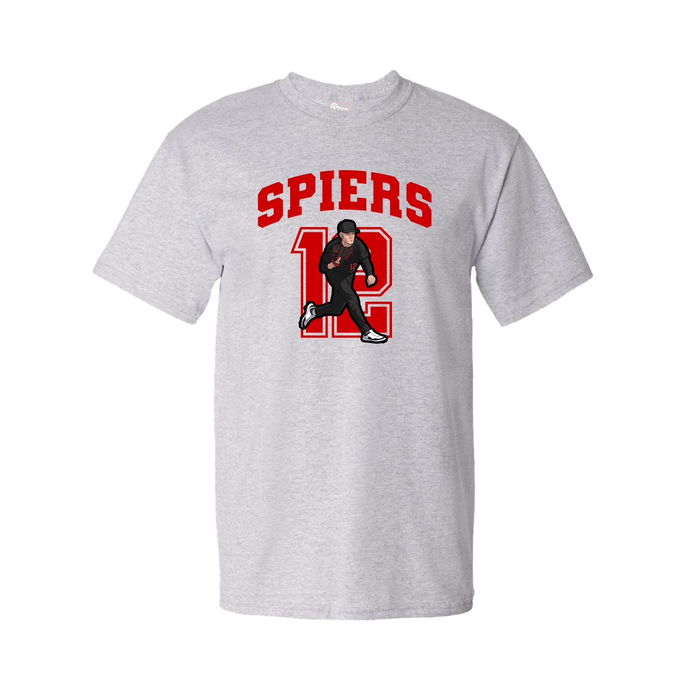 Tee — Number in Grey