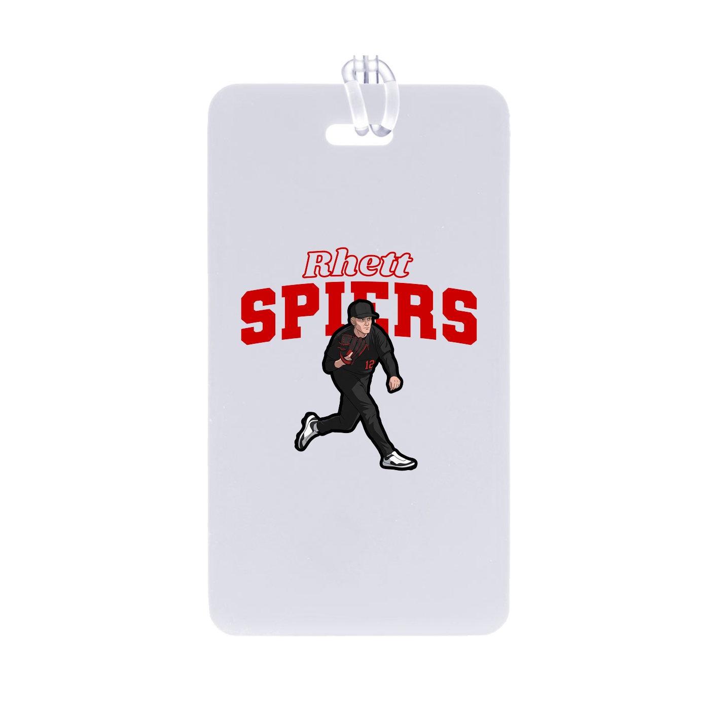 Bag Tag — Name Arch in Classic