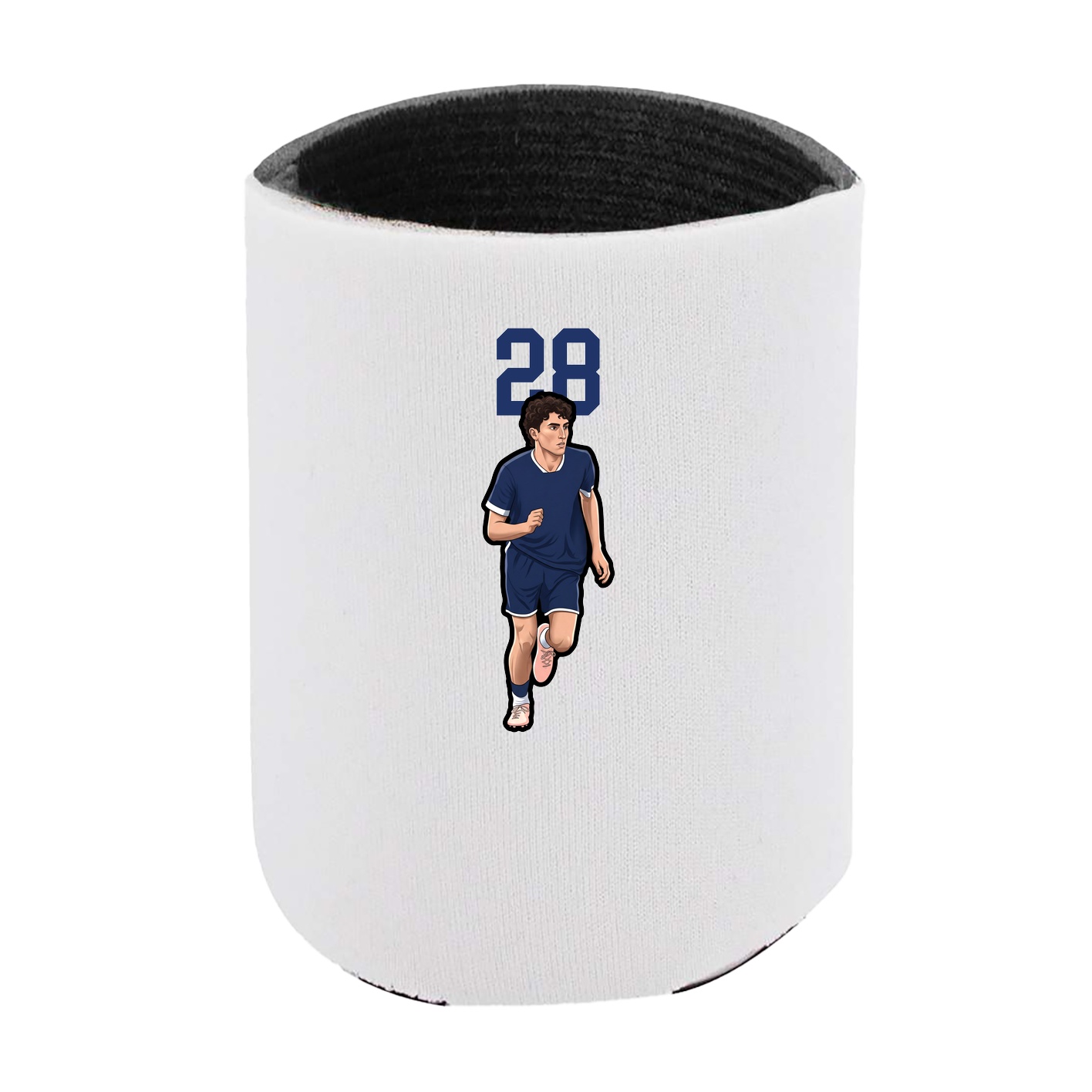 Can Holder — Number Top in White