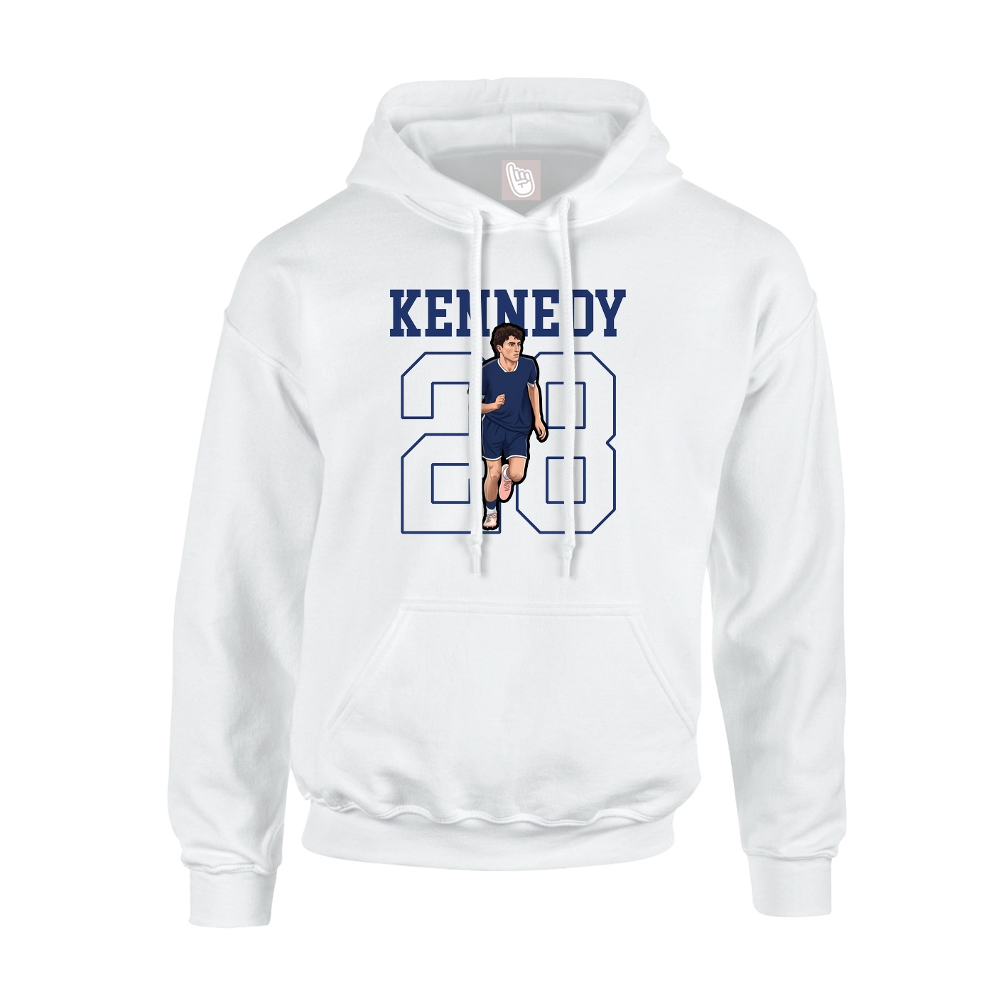 Hoodie — Shirsey in White