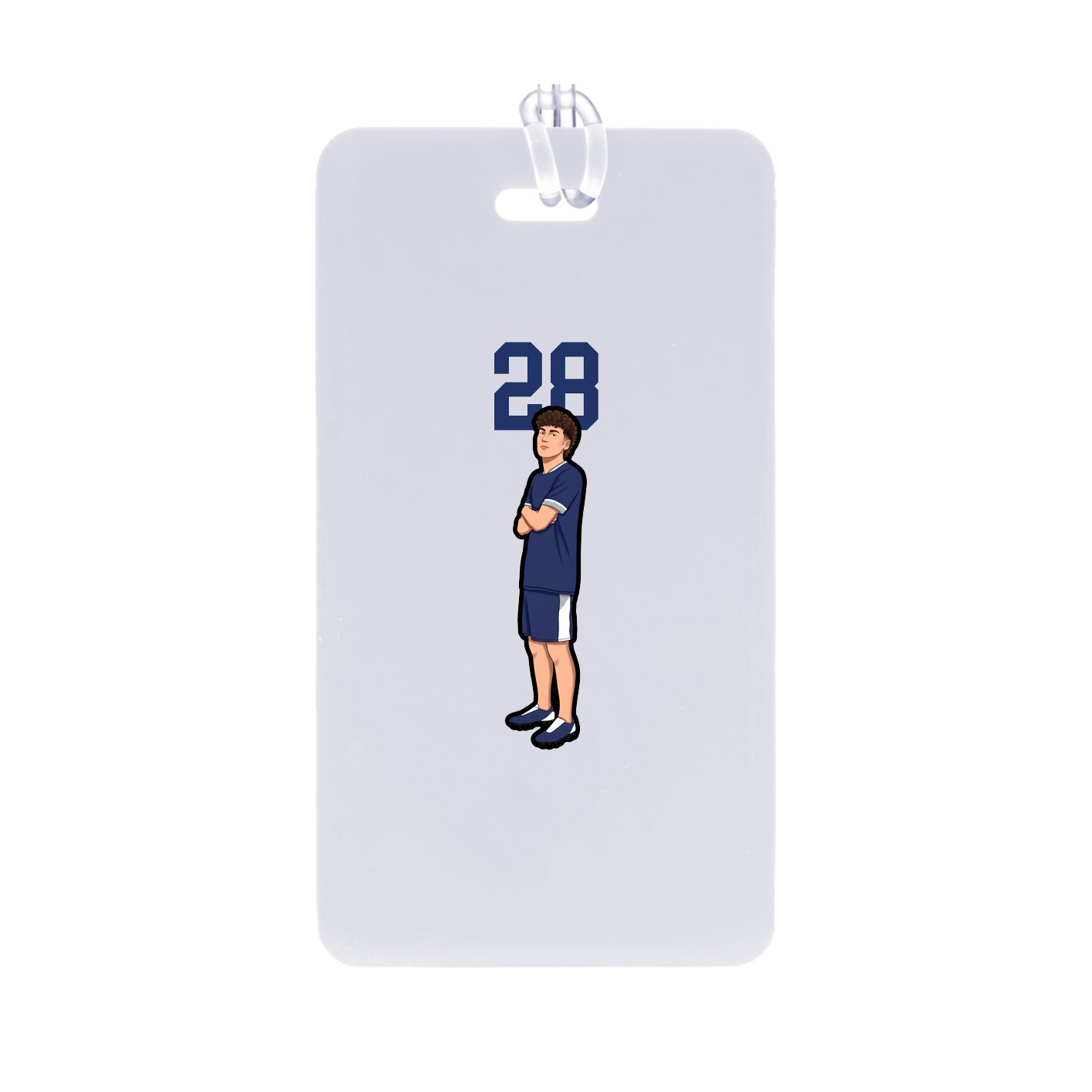 Bag Tag — Number Top in Classic