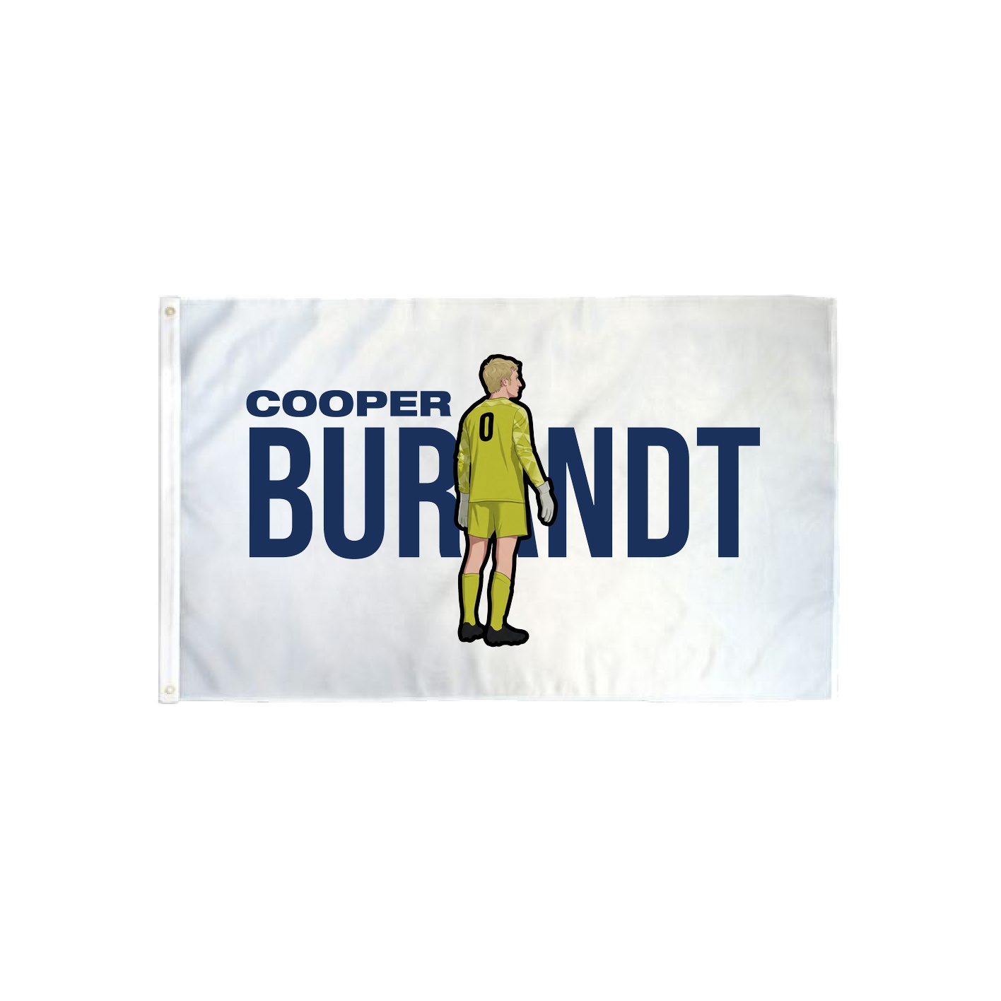 3x5 Flag — Player Name in Classic