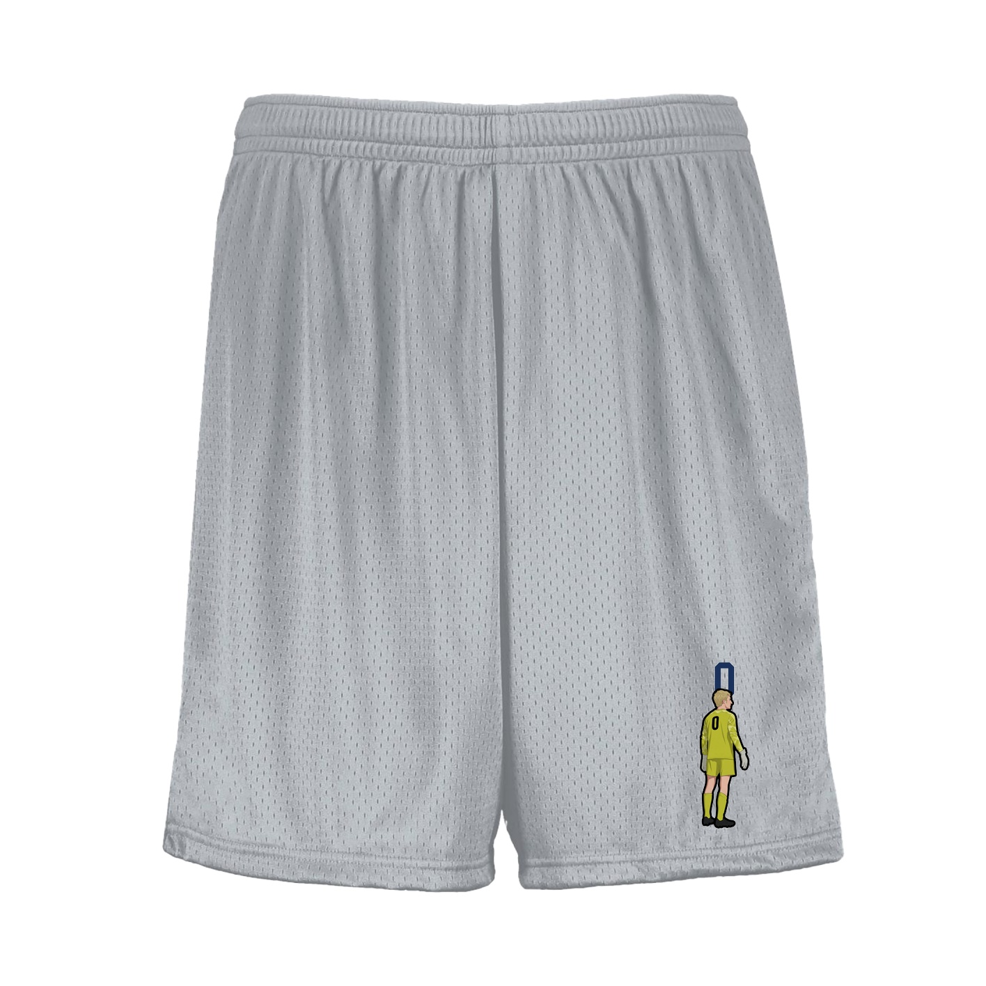 Shorts — Number Top in Silver
