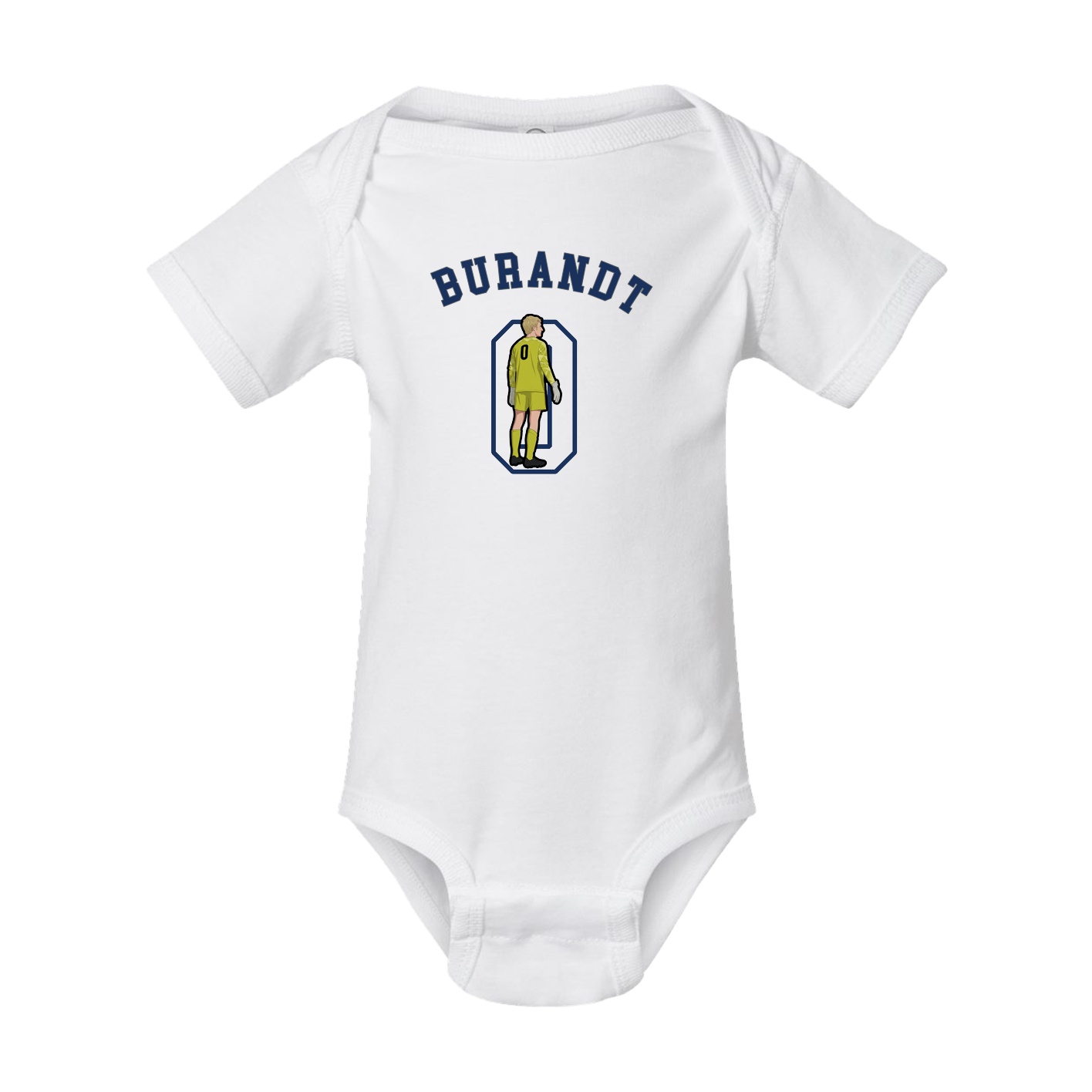 Baby Onesie — Shirsey Arch in White